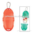 Plastic Travel Pill Box Children Keychain